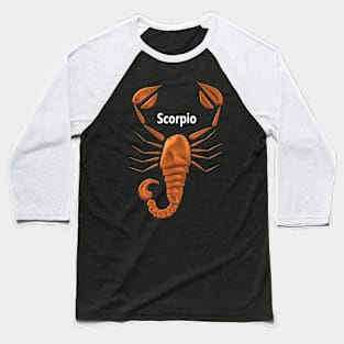 Scorpio Scorpion Baseball T-Shirt